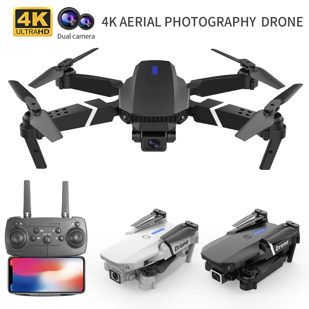 Drone Camera Hd - Profesjonalny mini dron E88RC Kamera HD