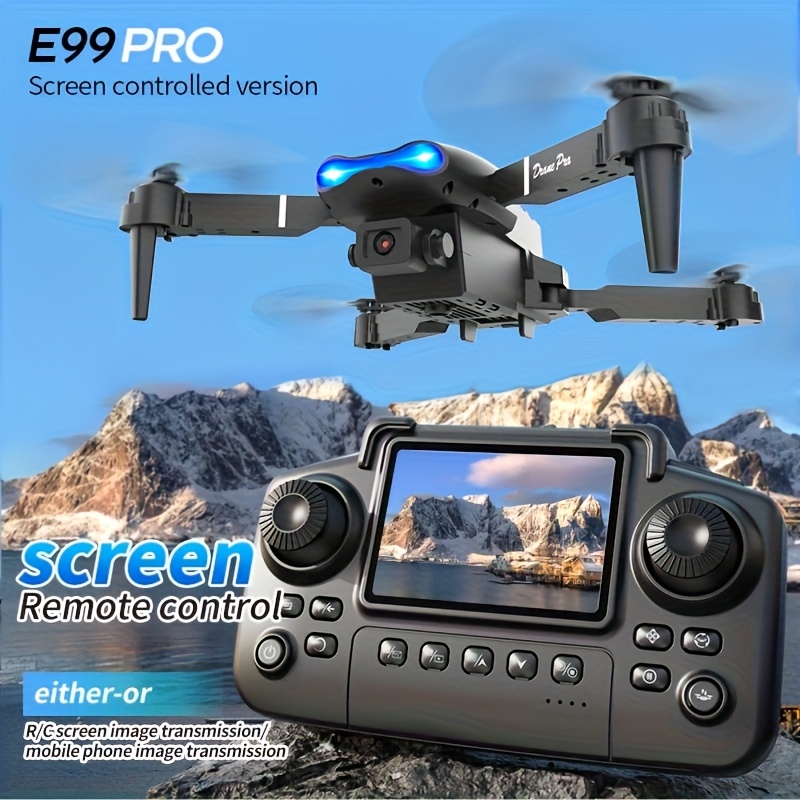 Drone Camera 4K - Ulepszony model E99 PRO MAX z