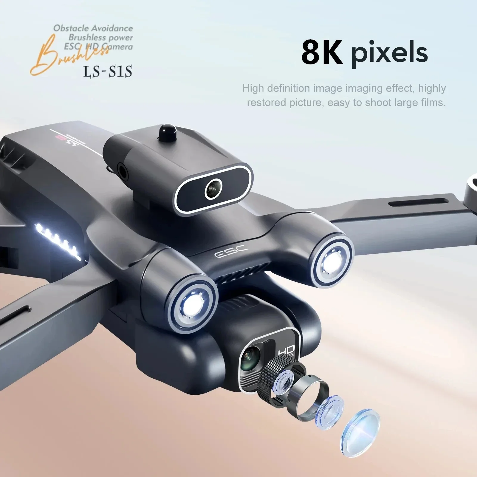 Nowy S1S 5G GPS Drone Camera 8 – Drone Camera 4K recenzja i cena