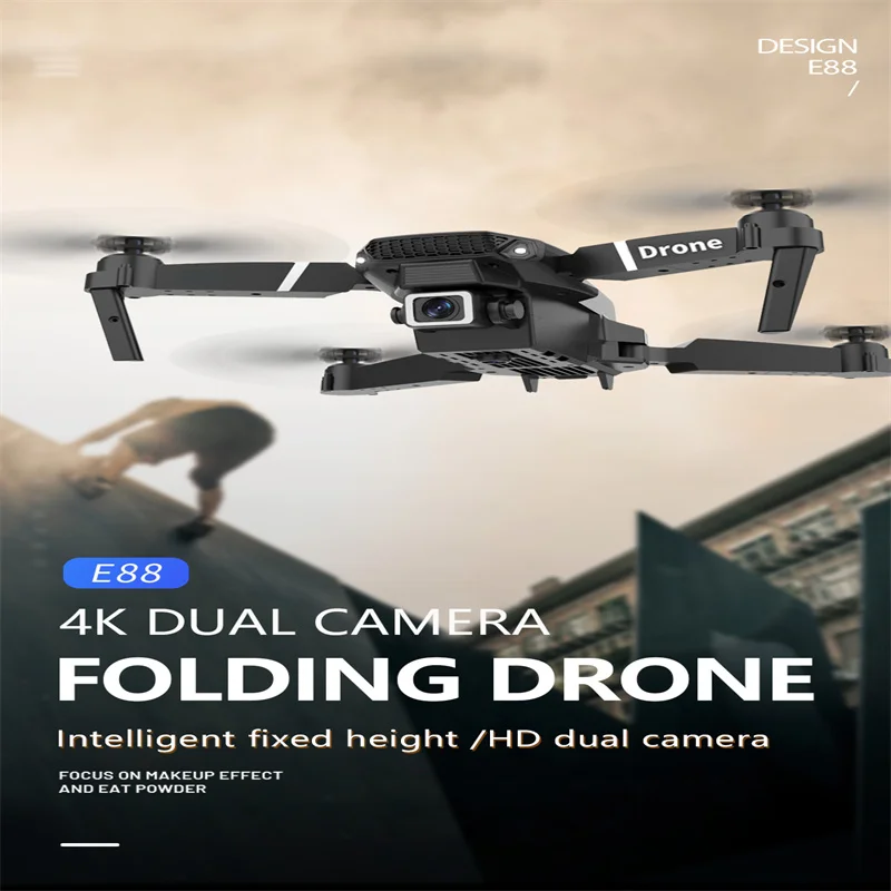 Profesjonalny mini dron E88RC  – Drone Camera Hd recenzja i cena
