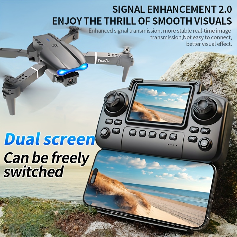 Ulepszony model E99 PRO MAX z  – Drone Camera 4K recenzja i cena