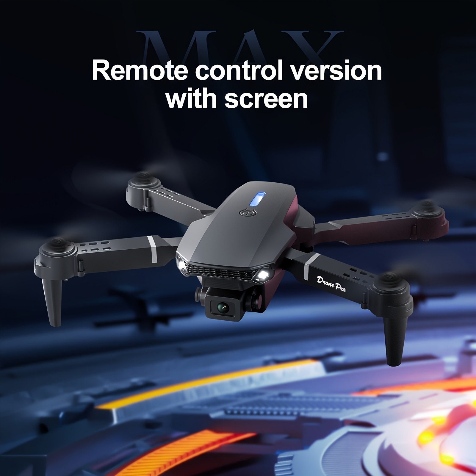 Ulepszony, składany dron E88 P – Drone Camera 4K recenzja i cena