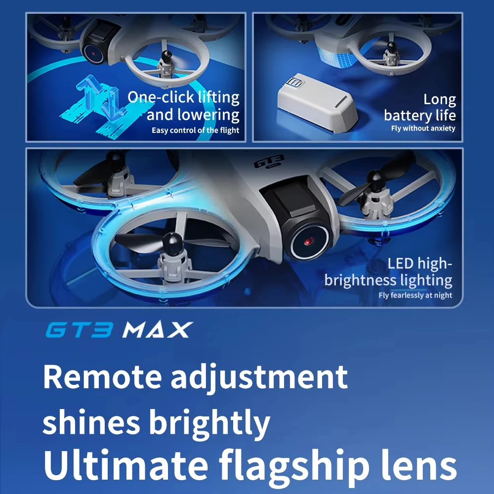 Dron GT3 Max z optycznym syste – Drone Camera Hd recenzja i cena